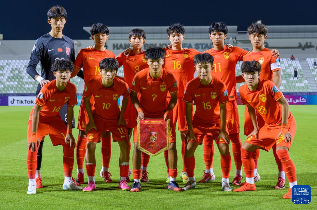 足球——U17海湾杯：中国胜阿曼